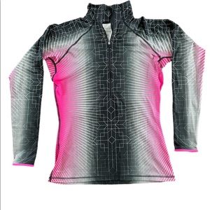 Women’s Nike Pro - Dri-Fit 1/2 Zip Performance Pullover Shirt- Size Large